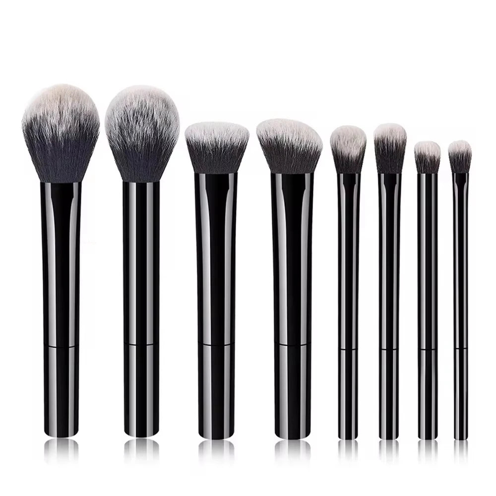 Set de Pinceaux Maquillage Professionnels — 8 Pièces Doux & Précis