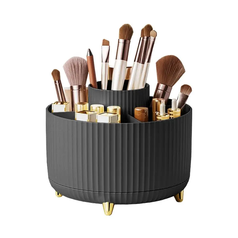 Organisateur Maquillage Rotatif 360° — Rangement Élégant Grande Capacité